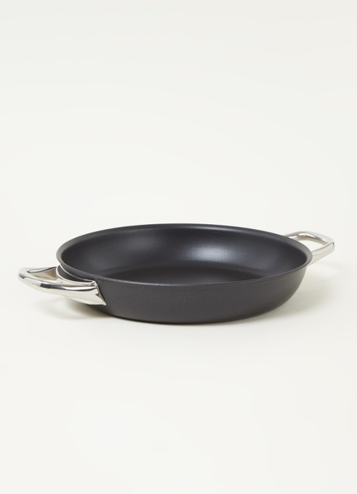 WMF Steak Profi serveerpan 28cm - voorkant 2 zwart