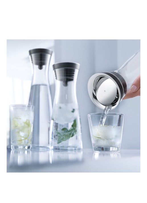 WMF Waterkaraf 1 liter - voorkant zwart