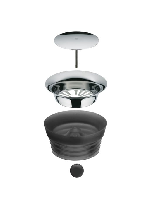 WMF Waterkaraf met klepsluiting 0,75 liter  - detail 3 transparant