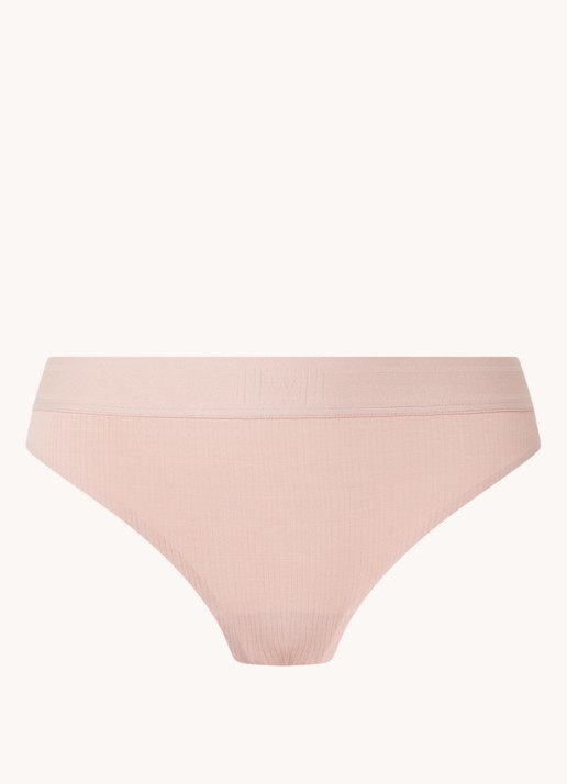 Wolford Beauty Cotton slip - voorkant 2 oudroze