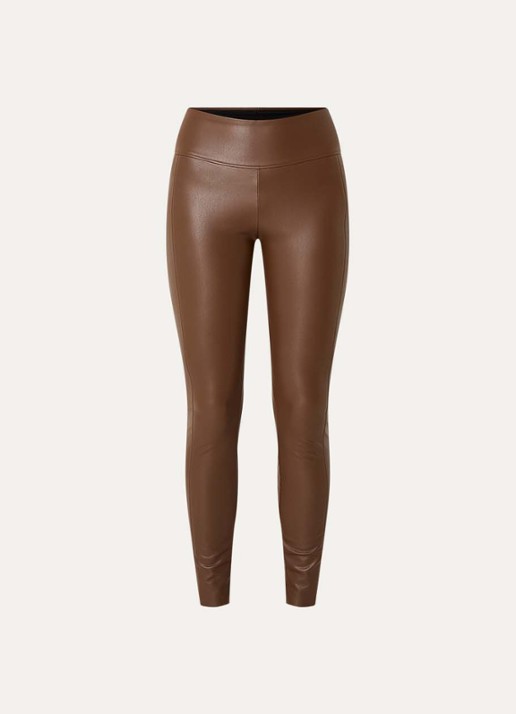 Wolford Edie Forming high waist skinny fit legging van imitatieleer