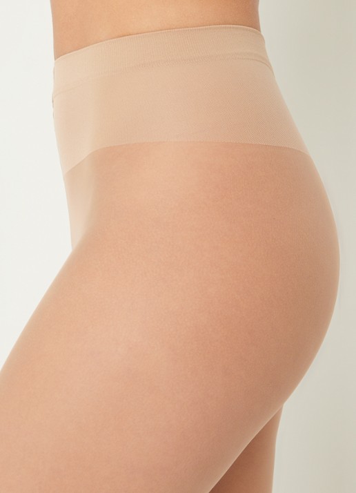Wolford Individual panty in 20 denier - detail 3 donkerbeige