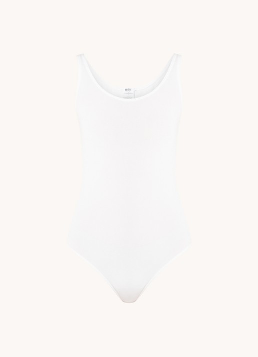 Wolford Jamaika body met ronde hals - voorkant 3 wit