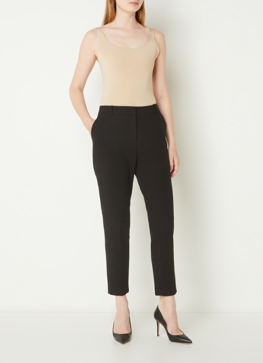 Wolford Jamaika body met ronde hals - voorkant 3 zand