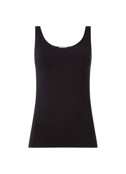 Wolford Jamaika naadloze top - voorkant 2 zwart