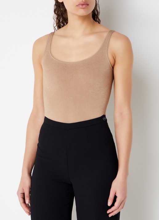 Wolford Jamaika string body  - detail 4 donkerbeige