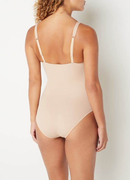 Wolford Mat de Luxe Forming corrigerende body - achterkant 3 beige