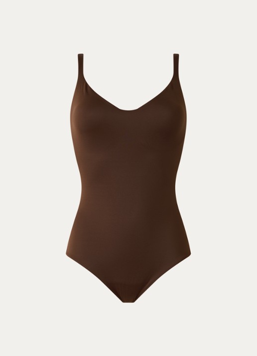 Wolford Mat de Luxe Forming corrigerende body - voorkant bruin