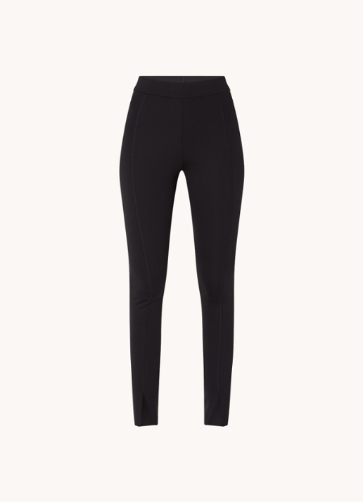 Wolford Midnight Grace high waist legging met split - voorkant 2 zwart