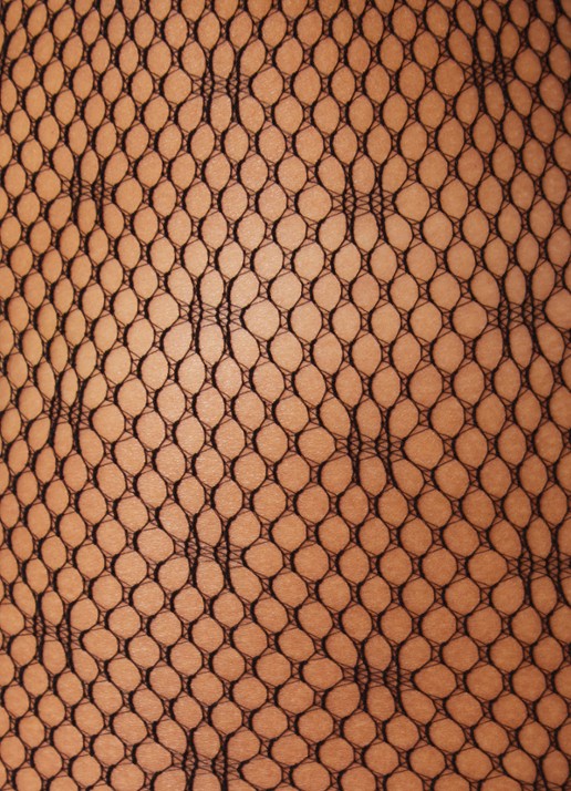 Wolford Netpanty met stippenmotief  - detail 3 zwart