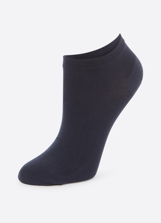 Wolford Pantysokken in 80 denier black - detail blauw