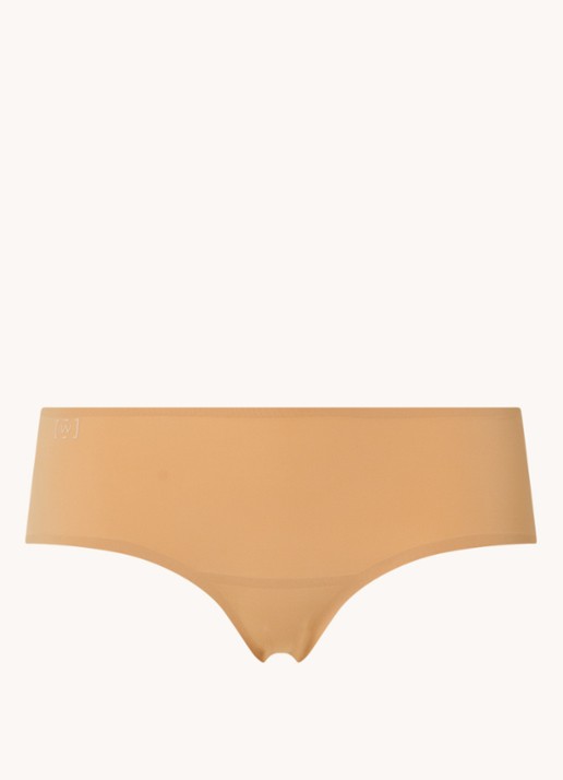 Wolford Pure naadloze slip - voorkant 2 donkerbeige
