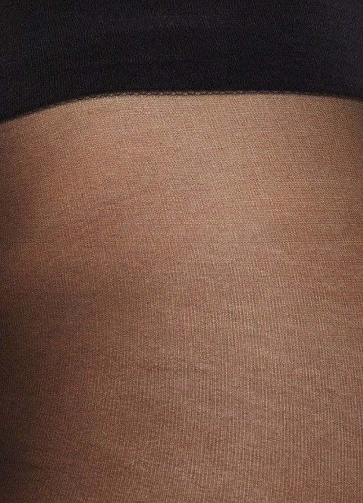 Wolford Pure Shimmer Concealer panty in 40 denier - detail 3 zwart