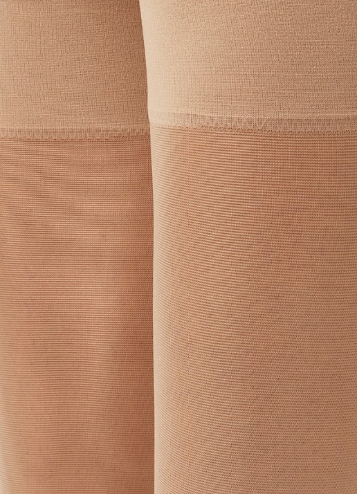 Wolford Satin Touch pantykousen in 20 denier - detail beige
