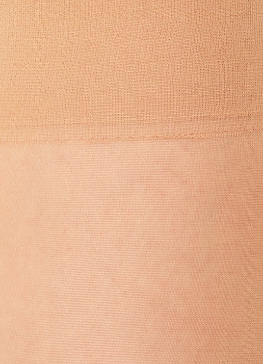 Wolford Satin Touch pantykousen in 20 denier - detail creme