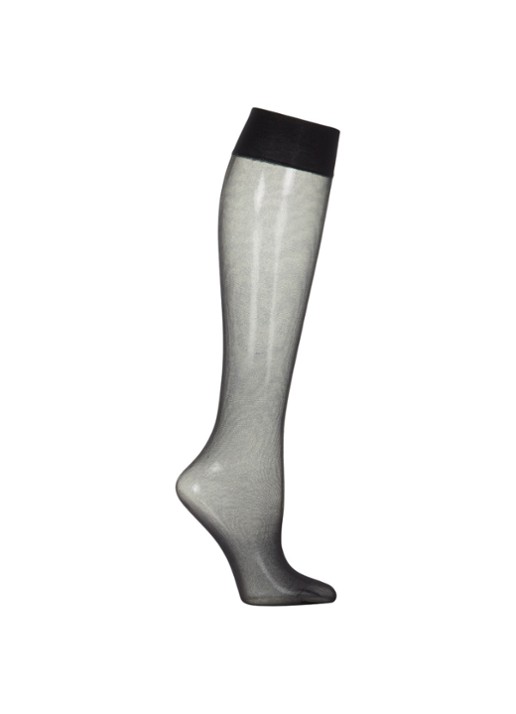 Wolford Satin Touch pantykousen in 20 denier - voorkant 3 donkergrijs