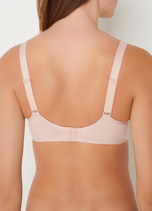 Wolford Sheer Touch bh met beugel - achterkant roze
