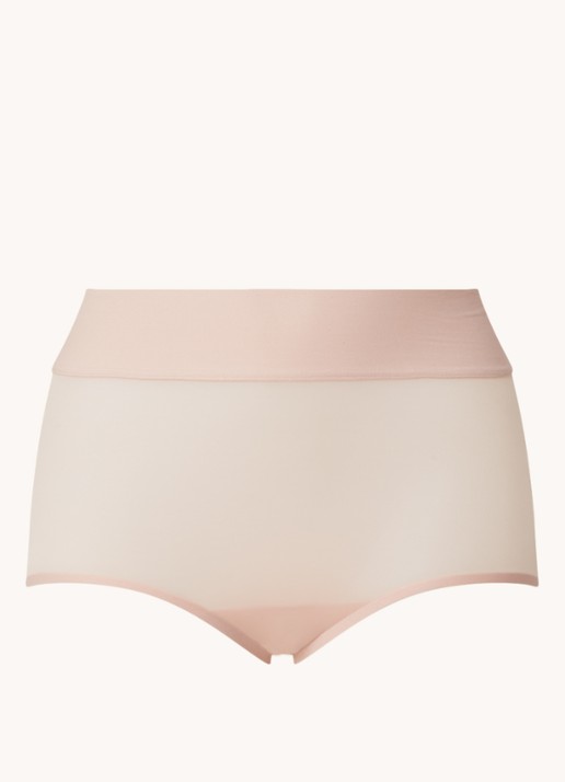 Wolford Sheer Touch Control corrigerende slip - voorkant lichtroze