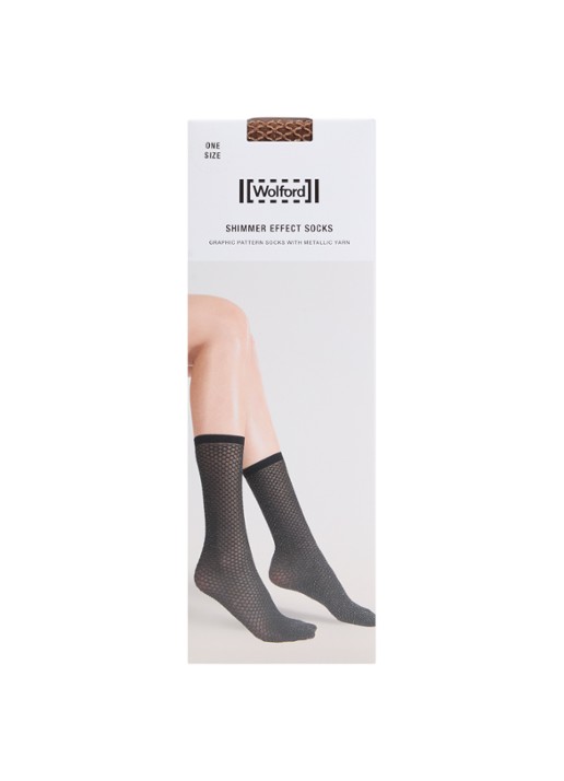 Wolford Shimmer Effect pantysokken met lurex in 25 denier