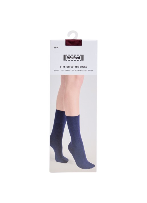 Wolford Stretch sokken in katoenblend