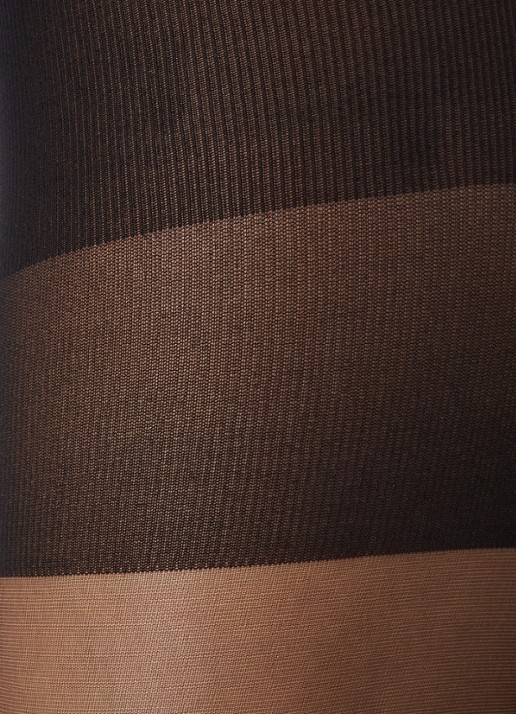 Wolford Synergy corrigerende panty in 20 denier - detail diepzwart