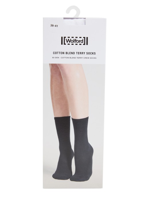 Wolford Terry sokken in katoenblend