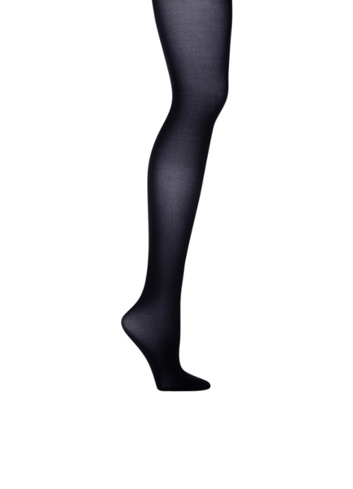 Wolford Velvet de Luxe panty in 50 denier - voorkant 2 blauw