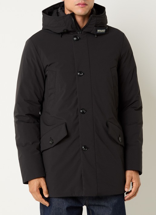 Woolrich Arctic gewatteerde parka met donsvulling en waterafstotende coating