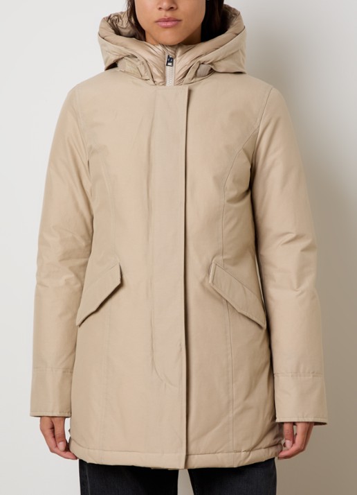 Woolrich Arctic parka met donsvulling - detail 4 beige