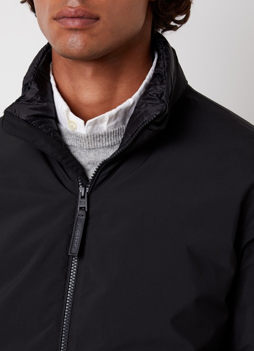 Woolrich Cloud Lewis gewatteerd bomberjack met steekzakken - detail 3 zwart