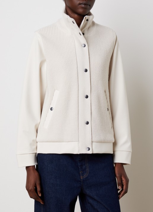 Woolrich Jack van wol met steekzakken