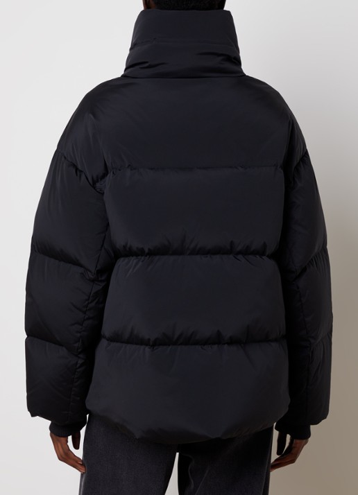 Woolrich Kelly puffer jack met donsvulling en steekzakken - achterkant 6 zwart