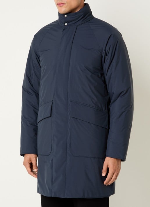 Woolrich Micro gewatteerde parka met opgestikte zakken