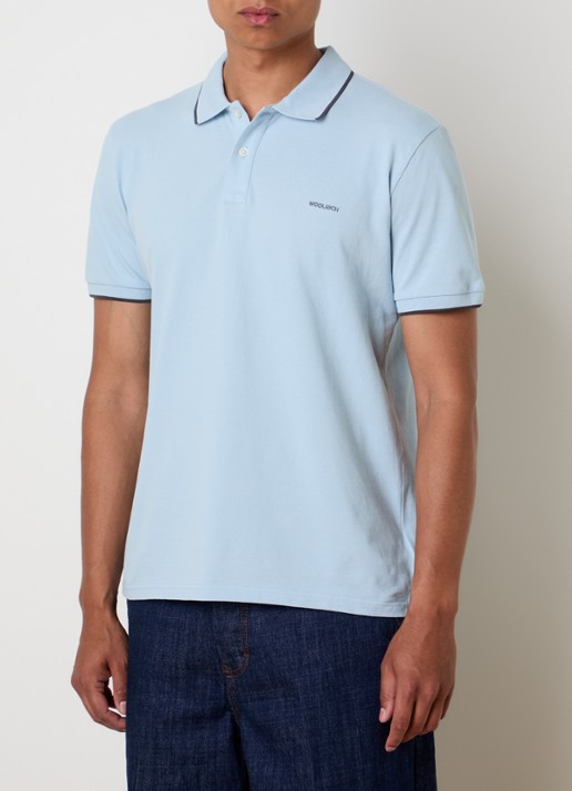 Woolrich Monterey regular fit polo met logoborduring