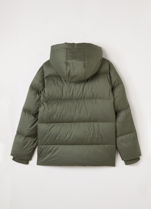 Woolrich Sierra pufferjack met donsvulling - achterkant groen