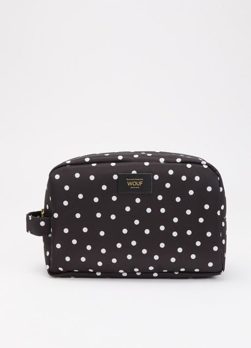 Wouf Grace Large toilettas met stippenprint