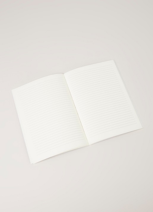 Wouf Leopard A5 gelineerd noititieboek - detail zwart