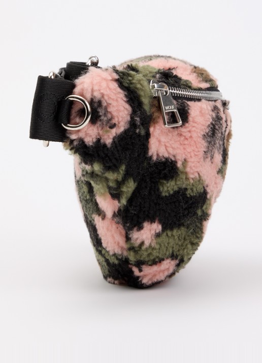 Wouf Margot heuptas van teddy - detail 4 oudroze