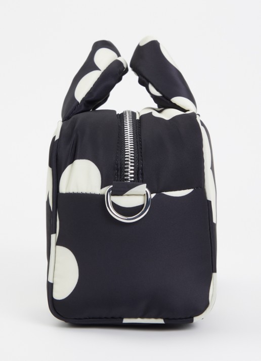 Wouf Night Daisy handtas met afneembare schouderriem - detail 3 zwart