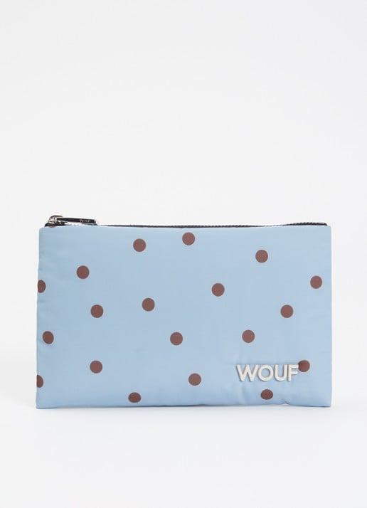 Wouf Polka toilettas met stippenprint