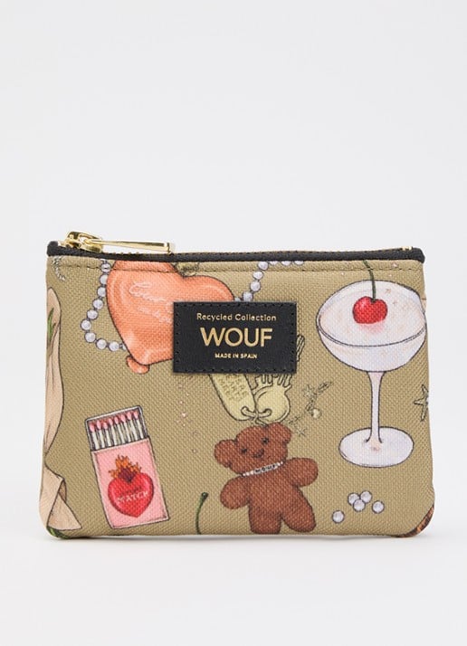 Wouf Tender portemonnee met print