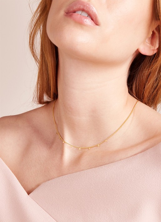 Wouters & Hendrix Ketting verguld - voorkant 2 goud