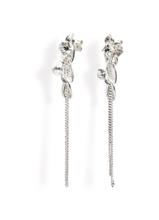 Wouters & Hendrix Oorstekers van zilver - detail 3 zilver