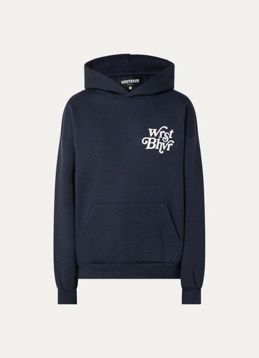 WRSTBHVR Reen oversized hoodie met logo- en backprint