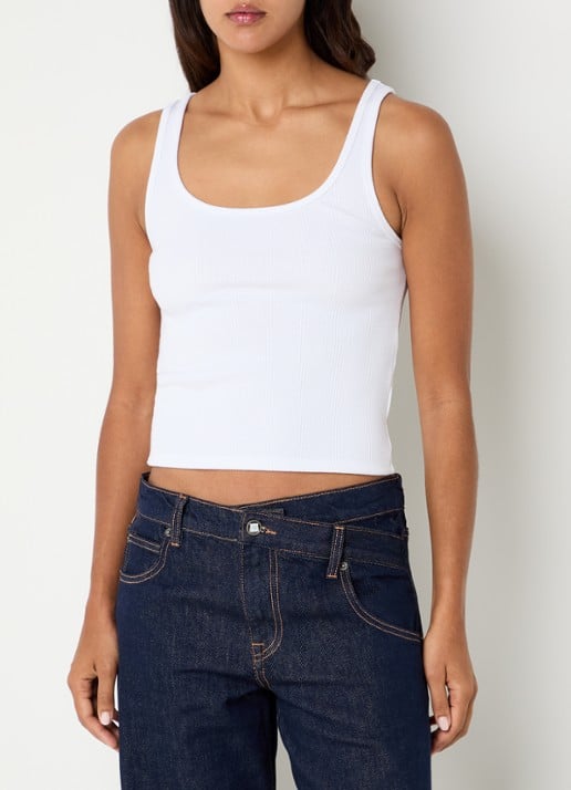 WRSTBHVR Tilla tank top met boothals