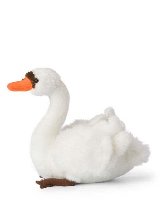 WWF Zwaan knuffel 23 cm - voorkant multicolor