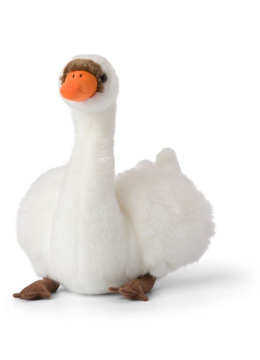 WWF Zwaan knuffel 23 cm - voorkant 2 multicolor