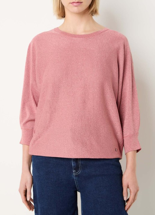 Xandres Gerett fijngebreide pullover met lurex