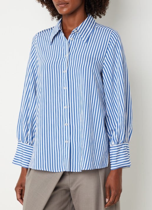 Xandres Heloisa blouse met streepprint