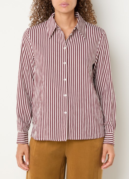 Xandres Henk blouse met streepprint